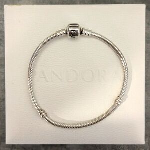 Pandora Sterling Silver Snake Chain Bracelet